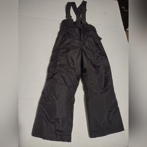 Kids Black Cargo Pants